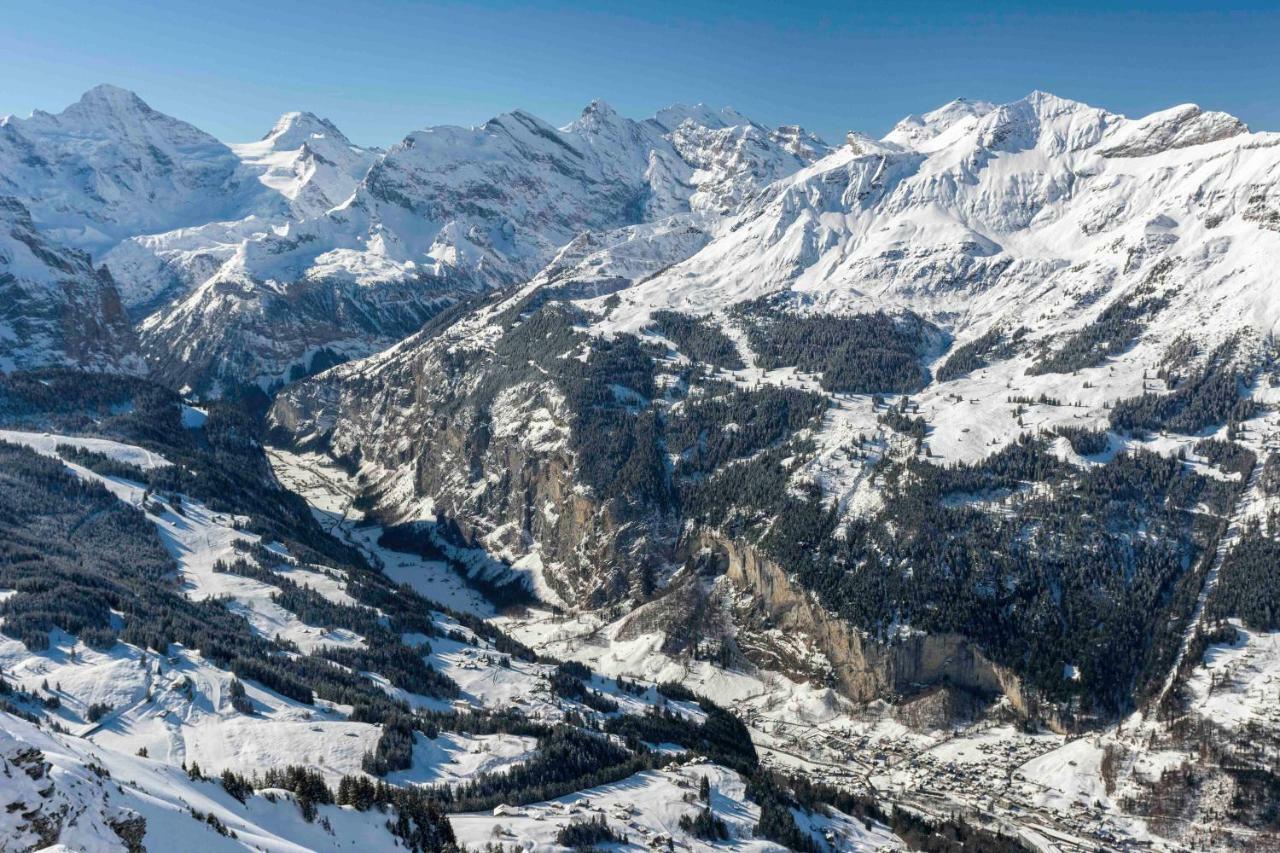Apartament O 68 Haus Bel Air Wengen Zewnętrze zdjęcie