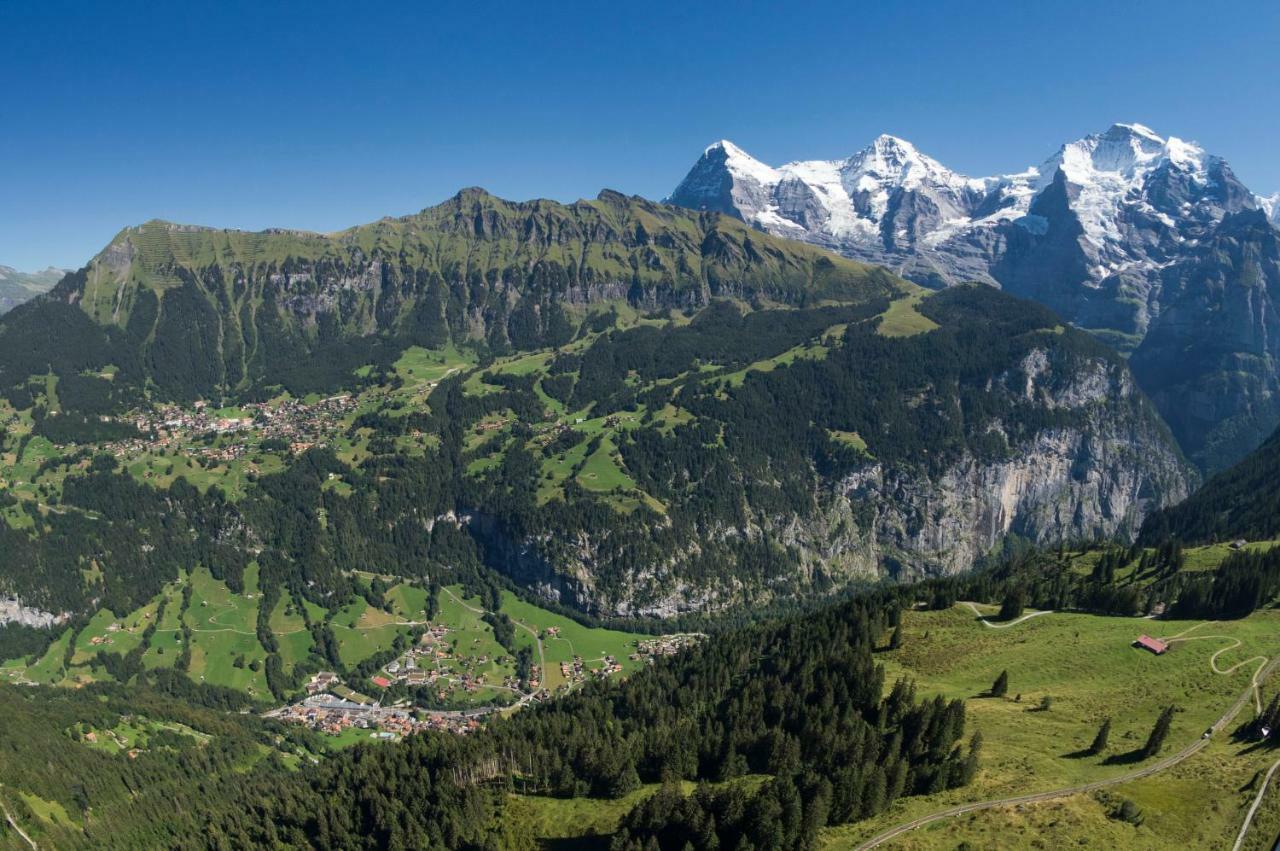Apartament O 68 Haus Bel Air Wengen Zewnętrze zdjęcie