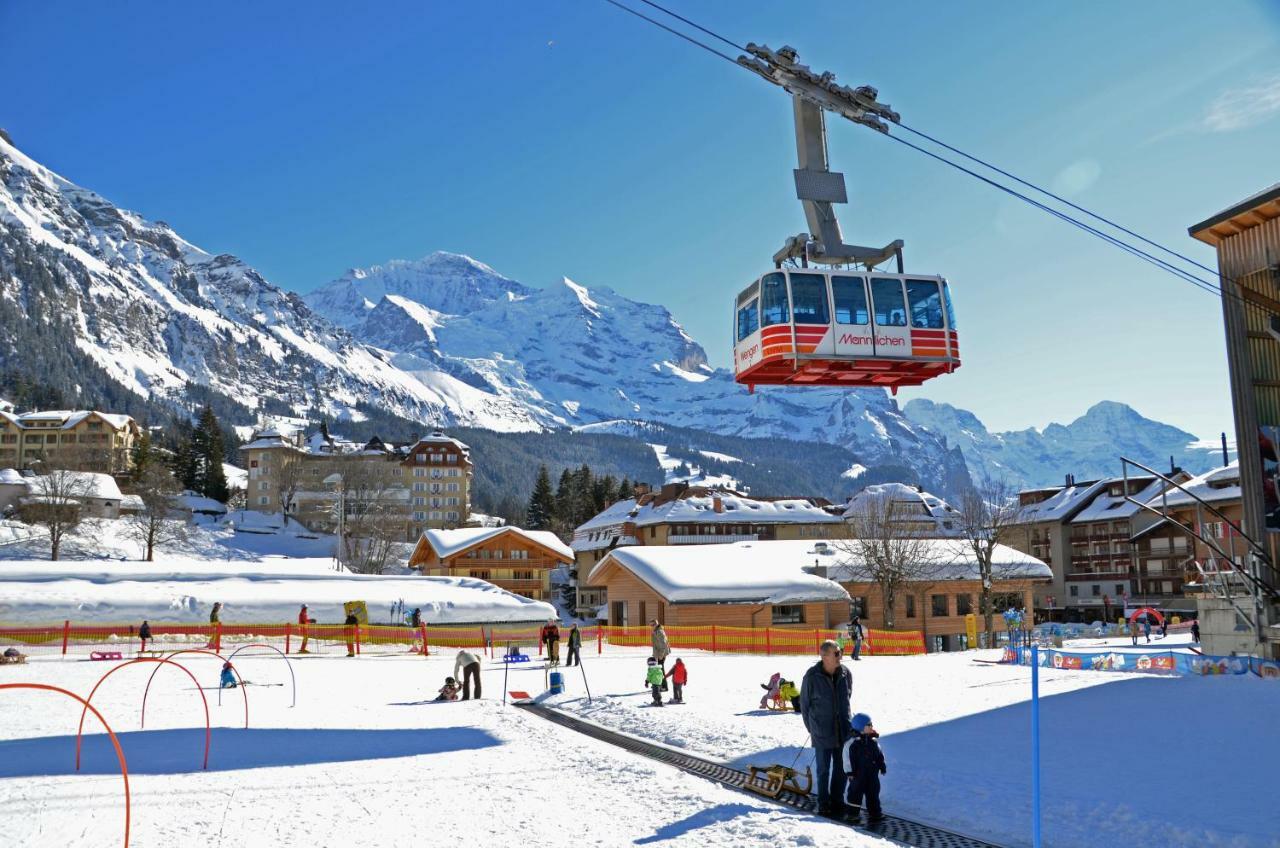 Apartament O 68 Haus Bel Air Wengen Zewnętrze zdjęcie