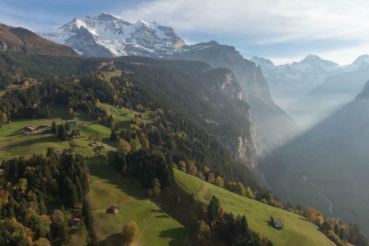 Apartament O 68 Haus Bel Air Wengen Zewnętrze zdjęcie